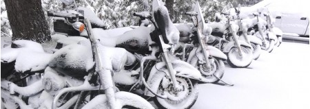 Как правильно хранить мотоцикл в зимнее время года?