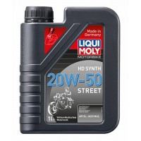 Синтетическое моторное масло для 4-тактных мотоциклов Motorbike HD Synth Street 20W-50 1л