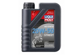 Синтетическое моторное масло для 4-тактных мотоциклов Motorbike HD Synth Street 20W-50 1л
